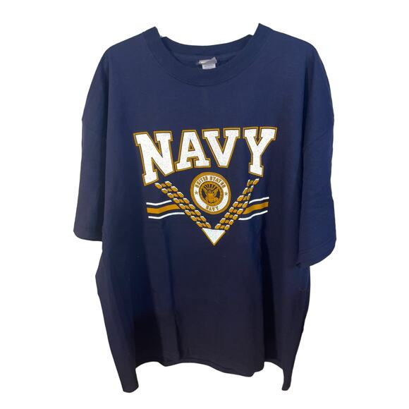 Soffe Navy Tee Shirt XXlarge Made in the USA - Picture 1 of 2